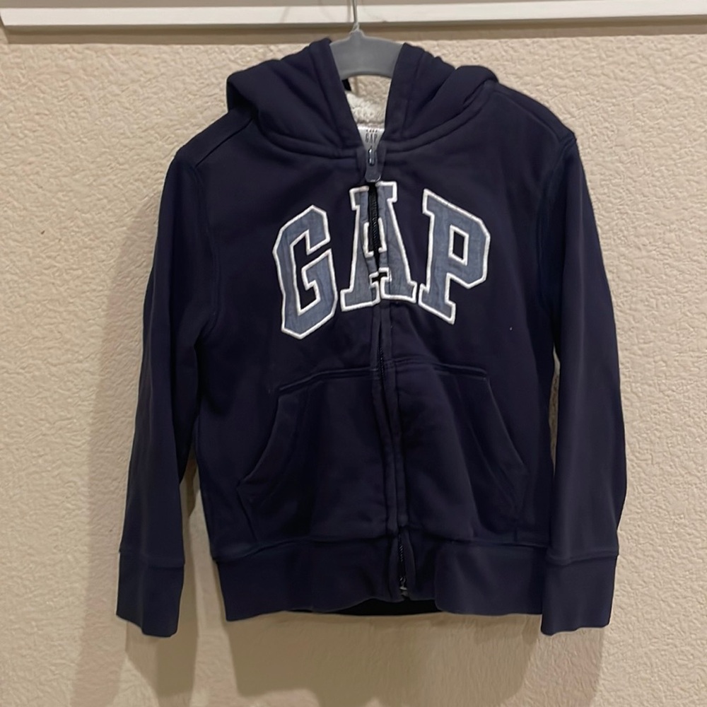 Baby Gap Lined Zip-up Hoodie 4T